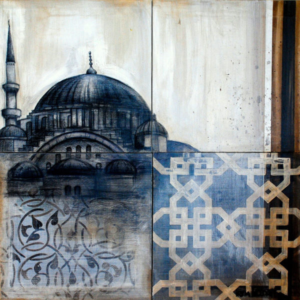 The Mosque - Mixed Technique 80x80 2013