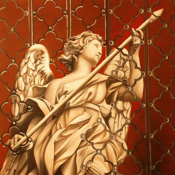 Angel With Spear - Acrylic 100x170 2012