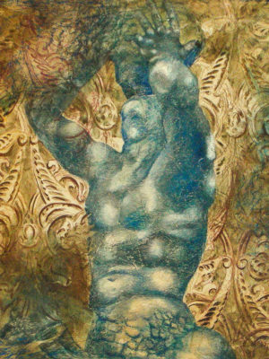 Triton Fresco On Canvas 100x100 2010