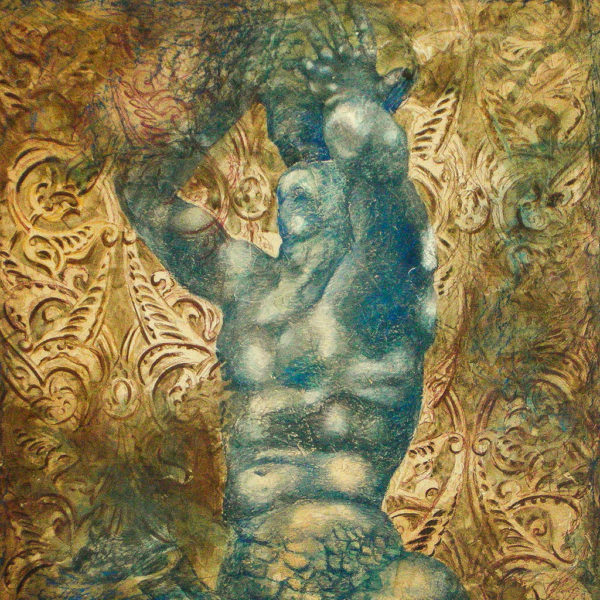 Triton Fresco On Canvas 100x100 2010