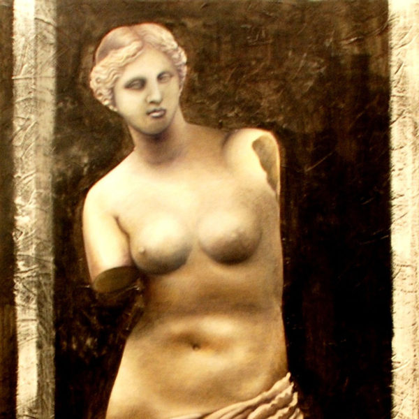 Venus Of Milo Fresco On Canvas 90x190 2012