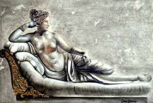 "Winning Venus" Fresco on canvas 100x150 2012